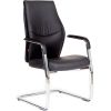 Кресло CHAIRMAN Vista V/black для посетителя, экокожа, цвет черный