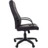 Кресло CHAIRMAN 429/GREY для руководителя, экокожа/ткань, цвет черный/серый