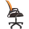 Кресло CHAIRMAN 696 LT/ORANGE для оператора, сетка/ткань, цвет оранжевый/черный