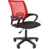 Кресло CHAIRMAN 696 LT/RED для оператора, сетка/ткань, цвет красный/черный