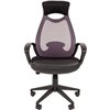 Кресло CHAIRMAN 840 Black/Grey для руководителя, цвет черный/серый