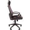 Кресло CHAIRMAN 840 Black/Grey для руководителя, цвет черный/серый