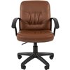 Кресло CHAIRMAN 651 Brown для оператора, экокожа, цвет коричневый