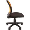 Кресло CHAIRMAN 699 Б/Л ORANGE для оператора, сетка/ткань, цвет оранжевый/черный