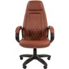 Кресло CHAIRMAN 950 LT BROWN для руководителя, экокожа, цвет коричневый