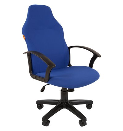 Кресло CHAIRMAN 269 Blue для руководителя, ткань, цвет синий