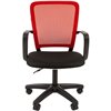 Кресло CHAIRMAN 698 LT RED для оператора, сетка/ткань, цвет красный/черный