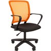Кресло CHAIRMAN 698 LT ORANGE для оператора, сетка/ткань, цвет оранжевый/черный