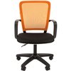 Кресло CHAIRMAN 698 LT ORANGE для оператора, сетка/ткань, цвет оранжевый/черный