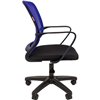 Кресло CHAIRMAN 698 LT BLUE для оператора, сетка/ткань, цвет синий/черный