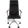 Кресло CHAIRMAN 980 Black для руководителя, экокожа, цвет черный