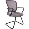 Кресло CHAIRMAN 698 V/Grey для посетителя, сетка/ткань, цвет серый
