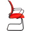 Кресло CHAIRMAN 698 V/Red для посетителя, сетка/ткань, цвет красный