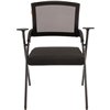 Кресло CHAIRMAN NEXX Black для посетителя, сетка/ткань, цвет черный