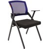 Кресло CHAIRMAN NEXX Blue для посетителя, сетка/ткань, цвет синий/черный