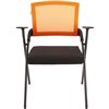 Кресло CHAIRMAN NEXX Orange для посетителя, сетка/ткань, цвет оранжевый/черный