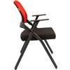 Кресло CHAIRMAN NEXX Red для посетителя, сетка/ткань, цвет красный/черный