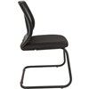 Кресло CHAIRMAN 699 V/BLACK для посетителя, сетка/ткань, цвет черный