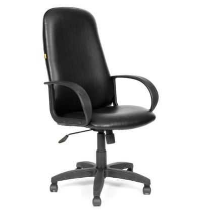 Кресло CHAIRMAN 279/black для руководителя, экокожа, цвет черный