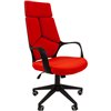 Кресло для руководителя CHAIRMAN 525 iq ткань 26-22 красный