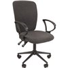 Кресло для оператора CHAIRMAN 9801 BLACK ткань С-2 серый