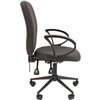 Кресло для оператора CHAIRMAN 9801 BLACK ткань С-2 серый