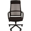 Кресло для руководителя CHAIRMAN 590 черное, сетка/ткань