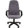 Кресло для руководителя CHAIRMAN 727 OS-08 серый, ткань