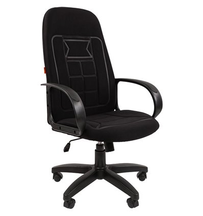 Кресло для руководителя CHAIRMAN 727 OS-01 черный, ткань
