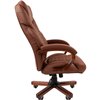Кресло для руководителя CHAIRMAN 406 экопремиум коричневый N