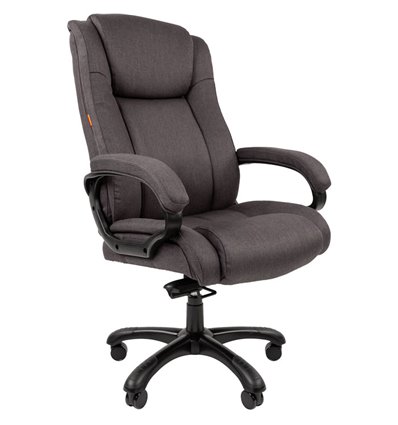 Кресло для руководителя CHAIRMAN 410 ткань SX серая