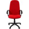 Кресло CHAIRMAN 289 NEW/12-266 для руководителя, ткань, цвет красный