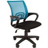 Кресло для оператора CHAIRMAN 696 TW голубой, сетка/ткань