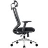 Кресло для руководителя CHAIRMAN 580 черный, сетка/ткань