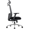 Кресло для руководителя CHAIRMAN 581 черный, сетка/ткань