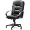 Кресло CHAIRMAN 416/black glossy для руководителя, экокожа глянцевая, цвет черный