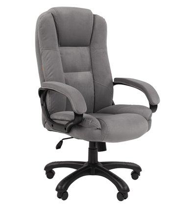 Кресло CHAIRMAN HOME 600 ткань Т-55 серый