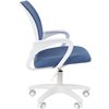 Кресло детское CHAIRMAN KIDS 103 LT ткань M морской, белый пластик