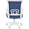 Кресло детское CHAIRMAN KIDS 103 LT ткань M морской, белый пластик