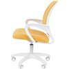 Кресло детское CHAIRMAN KIDS 103 LT ткань В лимон, белый пластик