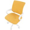 Кресло детское CHAIRMAN KIDS 103 LT ткань В лимон, белый пластик