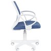 Кресло детское CHAIRMAN KIDS 112 ткань M морской, белый пластик