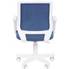 Кресло детское CHAIRMAN KIDS 112 ткань M морской, белый пластик