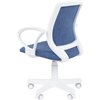 Кресло детское CHAIRMAN KIDS 112 ткань M морской, белый пластик