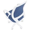 Кресло детское CHAIRMAN KIDS 112 ткань M морской, белый пластик