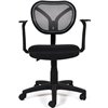 Кресло CHAIRMAN 450 NEW/TW11-TW01 для оператора, сетка/ткань, цвет черный