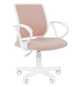 Кресло детское CHAIRMAN KIDS 112 ткань В зефир, белый пластик