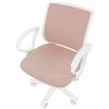 Кресло детское CHAIRMAN KIDS 112 ткань В зефир, белый пластик