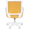Кресло детское CHAIRMAN KIDS 112 ткань В лимон, белый пластик