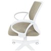 Кресло детское CHAIRMAN KIDS 112 ткань В оливка, белый пластик